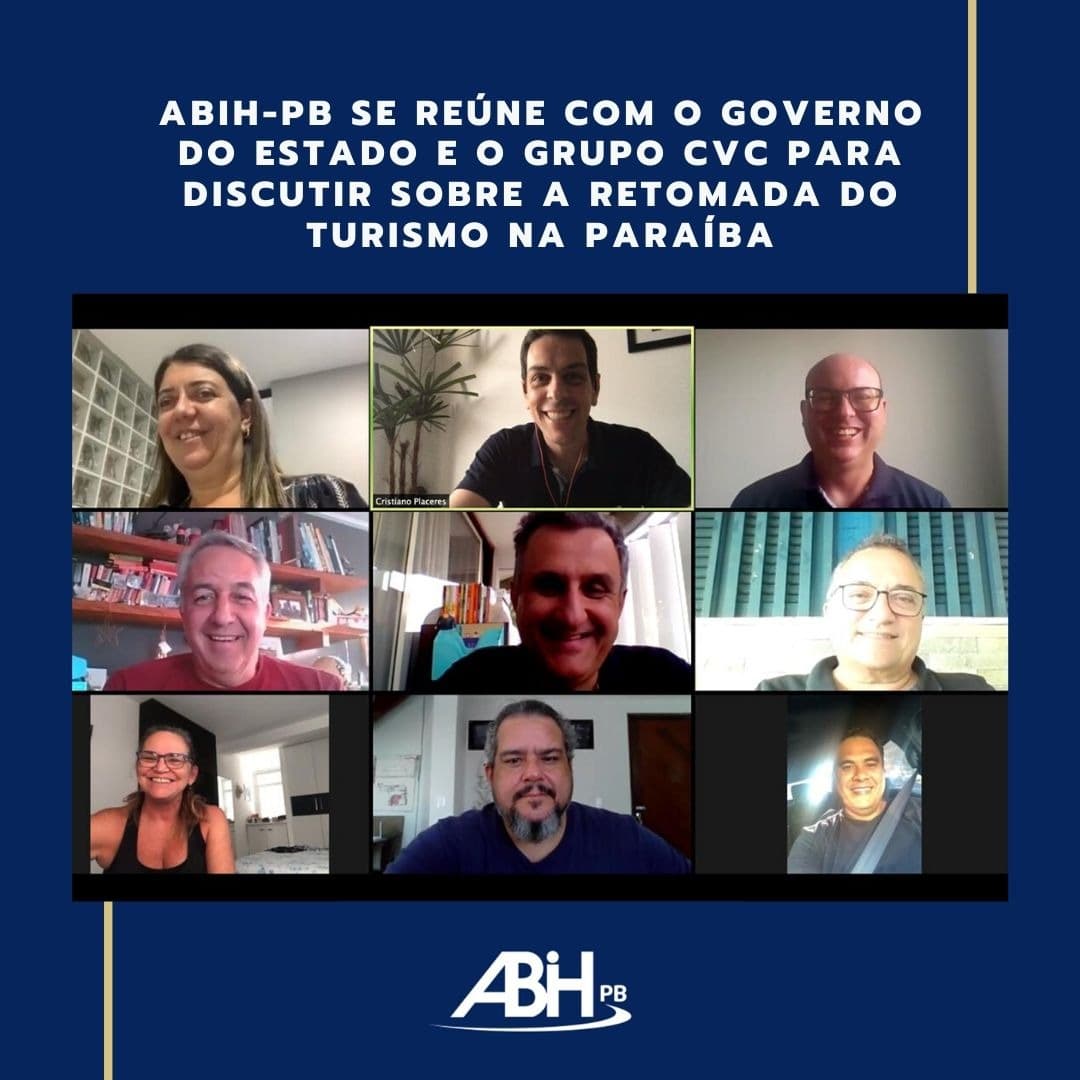 ABIH-PB discute com CVC possibilidade de fretamento aéreo para João Pessoa
