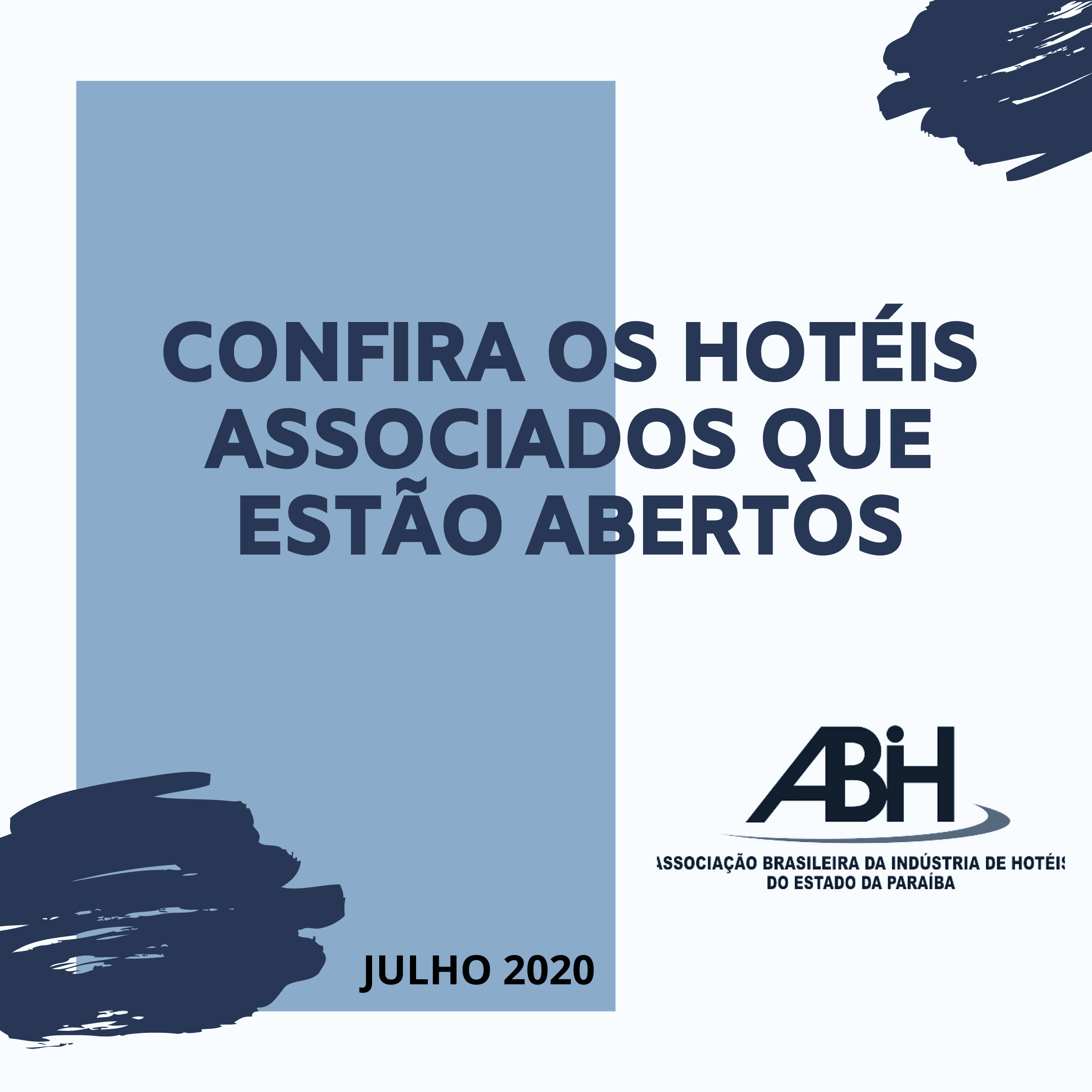CONFIRA OS HOTÉIS ASSOCIADOS QUE ESTÃO ABERTOS
